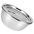 thumbnail image 4 of Kitchen Grater Bowl, Rice Washing Strainer, Kitchen Slicer Basket, Convenient Large Capacity for Woman Family, 4 of 8