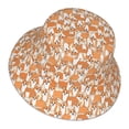 thumbnail image 3 of Naloa Corgi Animal Reflective Double-Sided Bucket Hat, Sun Hat, Soft and Breathable for Gardening, Beaching, Camping, Hiking, Fishing, 3 of 9