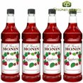 thumbnail image 1 of Monin Raspberry Beverage Syrup, Authentic Gourmet Fruit Flavor for Cocktails, Coffee, and Tea, 1L (33.81 oz), 4/Case, 1 of 8