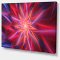 thumbnail image 2 of Fleur Exotique Rouge et Violette Brillante - Impression d'Art sur Toile Florale, 2 of 4