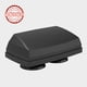 thumbnail image 5 of EZ Pass Holder FLLIK, totalmente negro, para parabrisas de coche, 5 of 7