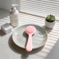 thumbnail image 4 of Silicone Facial Cleansing Brush With Long Handle, Manual Face Scrubber For Deep Gentle Exfoliating Skin Massage Pore Cleaning, 4 of 7