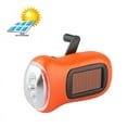 thumbnail image 2 of Hand Crank Solar Flashlight LED Emergency Light Tent Flashlight Emergency Hiking Camping and Survival Gear, 2 of 6