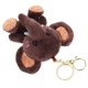 thumbnail image 2 of Llavero de elefante de peluche, adorno colgante para bolso, llave de coche (café oscuro), 2 of 7