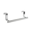 thumbnail image 4 of Bewildely Colgador de toallas sobre la puerta, soporte decorativo de acero inoxidable para abrigos, estante de almacenamiento de estilo Simple, suministros Juegos de accesorios de baño S Bewildely  HA3720-01B, 4 of 6