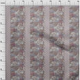 thumbnail image 4 of oneOone Rayon Mauve Fabric Asian Paisley Fabric For Sewing Printed Craft Fabric By The Yard 56 Inch Wide, 4 of 4