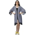 thumbnail image 3 of Moomaya Vêtements de Plage Imprimés pour Femmes Boléro à Franges Cache-Maillot Cardigan, 3 of 6