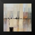 thumbnail image 2 of Borges, Victoria 15x15 Black Modern Framed Museum Art Print Titled - City Strata II, 2 of 5