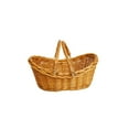 thumbnail image 2 of 13.5" Honey Finish Willow Basket, 2 of 2