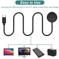 thumbnail image 6 of Tianle Charger Cable Compatible with Google Pixel Watch 2, Magnetic Charging Cable Cord Compatible with Pixel Watch 2 Smartwatch (2 Pack, Black), 6 of 6