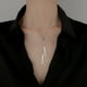 thumbnail image 2 of Collar largo JAMW para mujer Sencillez, 2 of 5