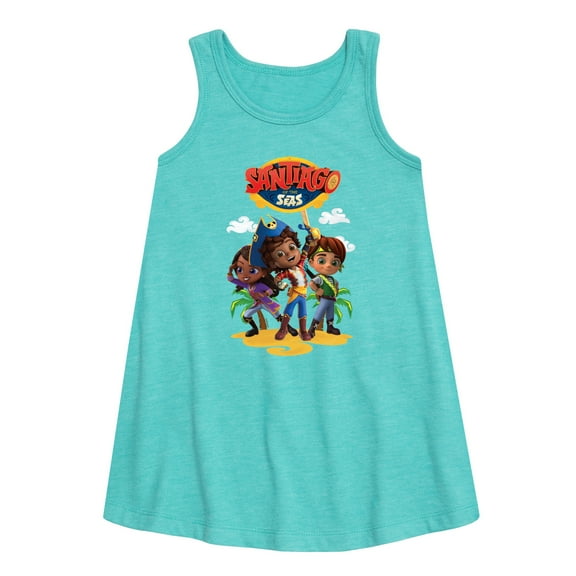 Santiago of The Sea - Toddler and Youth Girls A-line Dress