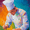 Abstract Chef Cooking Art, variant on Qisvanset Leopard Painting Canvas Print 15.75x11.81 Inches