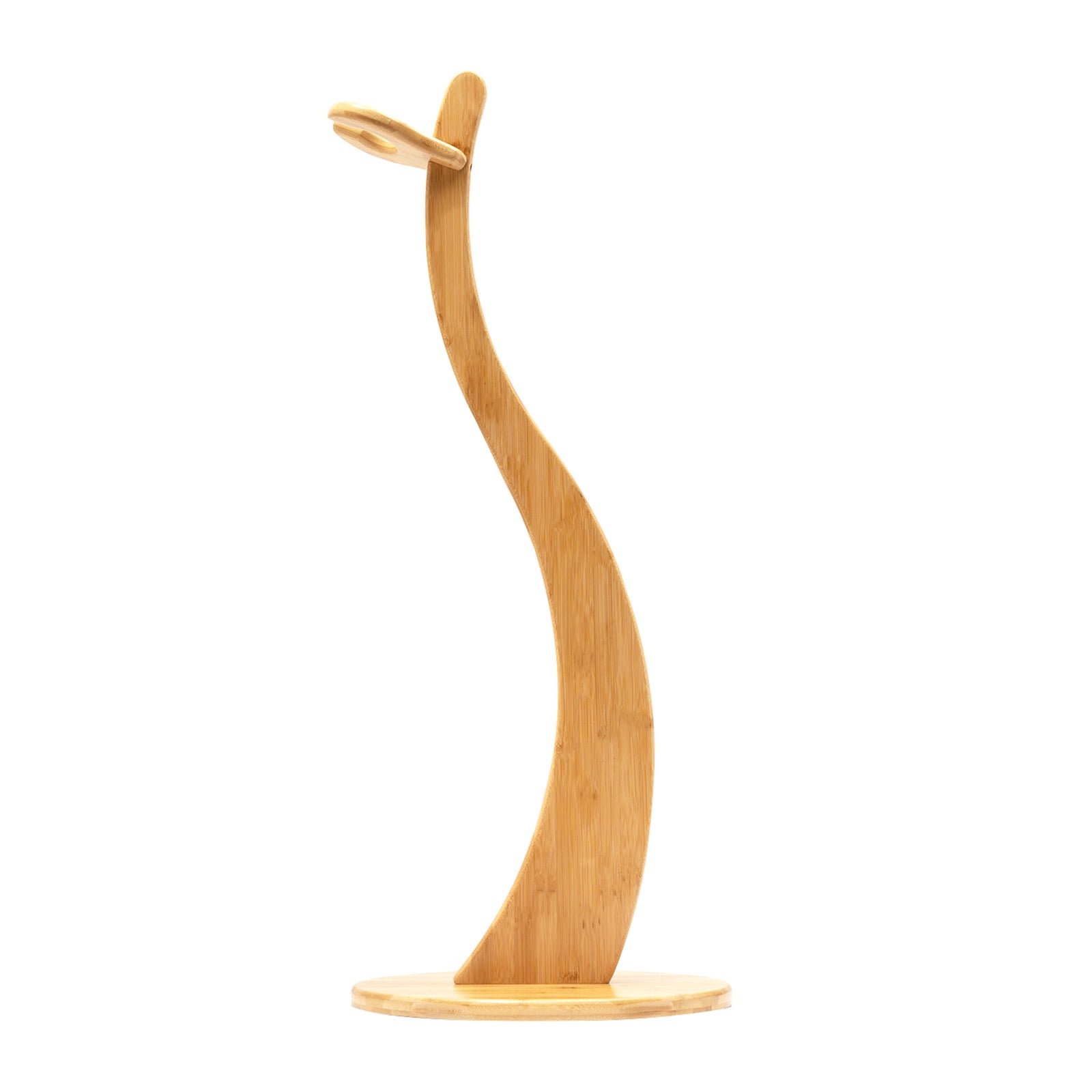 ChicHomey ​​Tree-Shaped Bamboo Guitar Stand,40.55in Adjustable Height, Non-Slip Base,for Electric, Bass, Ukulele
