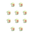 thumbnail image 3 of Methold Casco Suministros para mascotas Seguridad Sombrero divertido Sombreros Sombreros lindos y duros Accesorios Equipo Sombrero Aves de corral Pollo corazón verde 10piezas Methold  CBP375176, 3 of 5