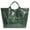 Green, variant on Large PVC Tote Bag for Women, Clear Plastic Handbags, Casual Work Travel Plaid Design Plastic Carryall Shoulder Bag, Clear Shopping Hobo Bag, Winter Fall Fashion Kraft Paper Tote Bag