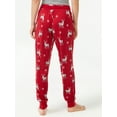 thumbnail image 2 of Joyspun Women's Hacci Knit Sleep Joggers, Sizes S to 3X, 2 of 3