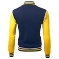 thumbnail image 2 of FashionOutfit Men's Stylish High Quality Fabric Baseball Jacket, 2 of 4