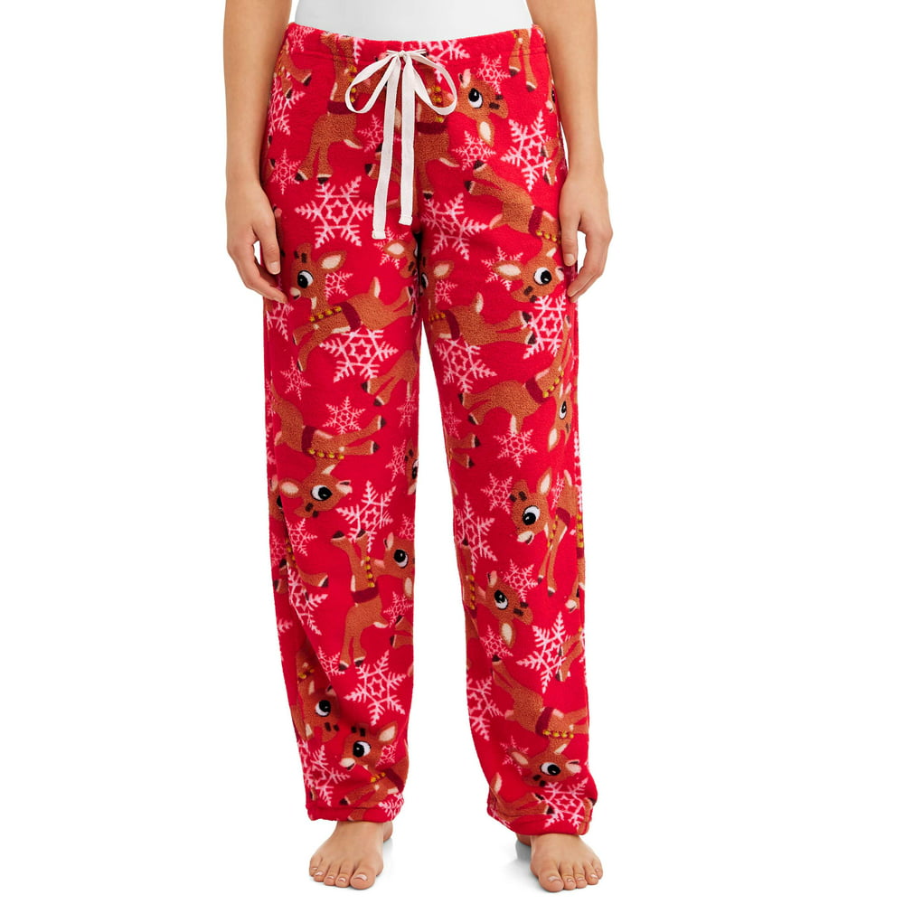 Rudolph - Rudolph Women's Plush Pajama Pant - Walmart.com - Walmart.com
