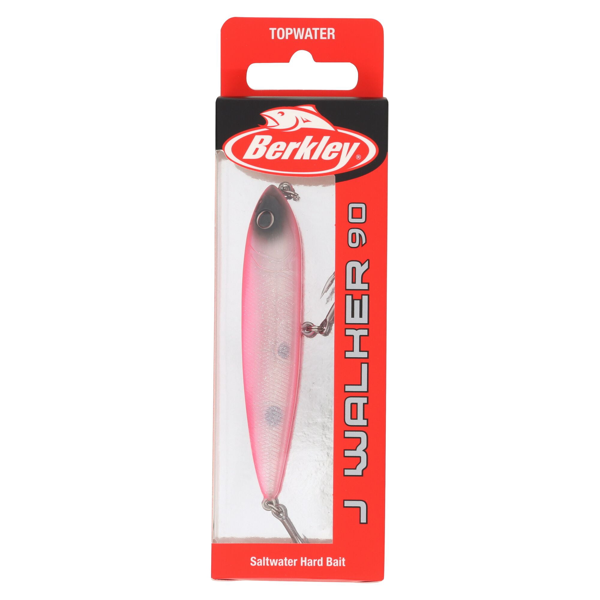Berkley J-Walker 90 Saltwater, 3.5 in, Topwater Baits, Pinky (1 Count)
