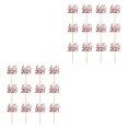 thumbnail image 1 of Matsuzay 12 piezas de oro rosa Hello 2021 número Cupcake Toppers Feliz Año Nuevo adornos para pasteles para Navidad suministros para fiestas Type1 NO1, 1 of 6