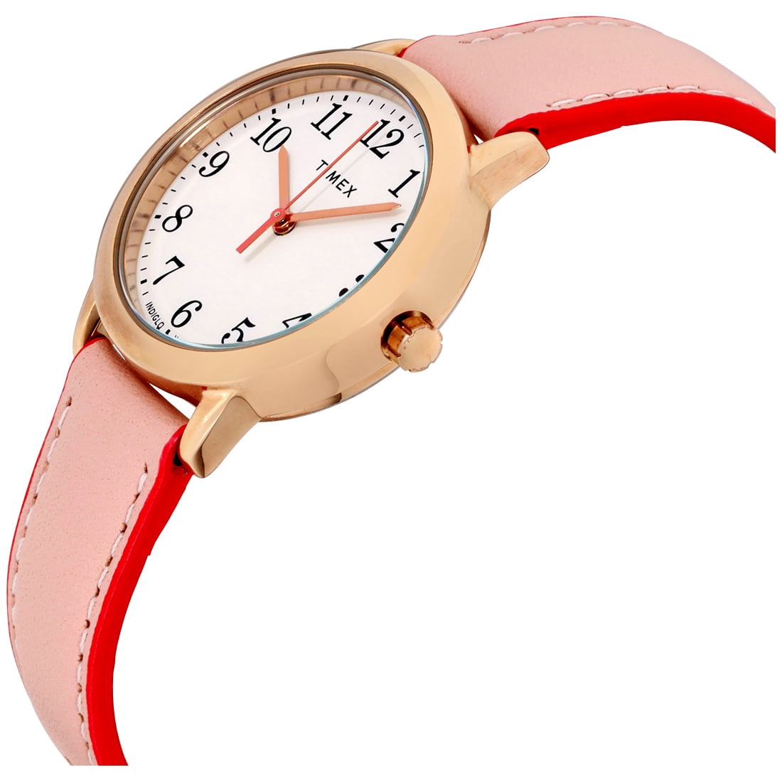Women's Easy Reader TW2R62800 Gold Leather Analog Quartz Dress Watch