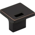 thumbnail image 6 of Top Knobs Tk269 Modern Metro 1-1/4" Square Cabinet Knob From The Sanctuary Ii Collection -, 6 of 7