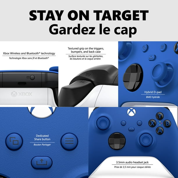 Xbox Wireless Controller – Shock Blue - Walmart.ca