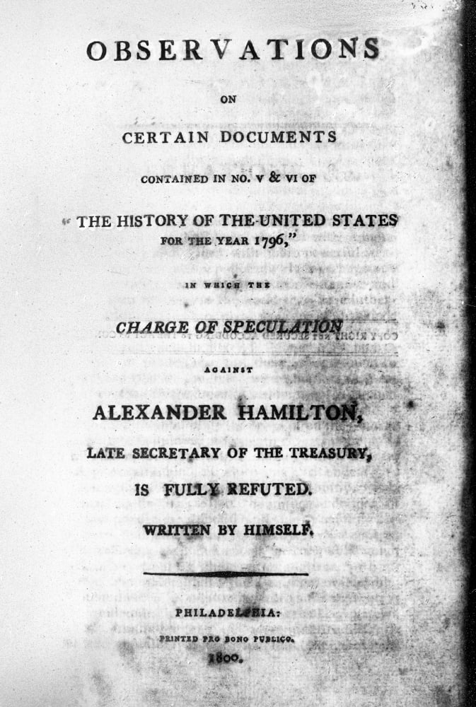Hamilton Title Page 1800 Ntitle Page An 1800 Edition Of Alexander