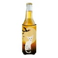 thumbnail image 2 of Carolines Treasures BB4445MUK Halloween Foreign White Cat Michelob Ultra Hugger for slim cans  Slim Can multicolor, 2 of 3