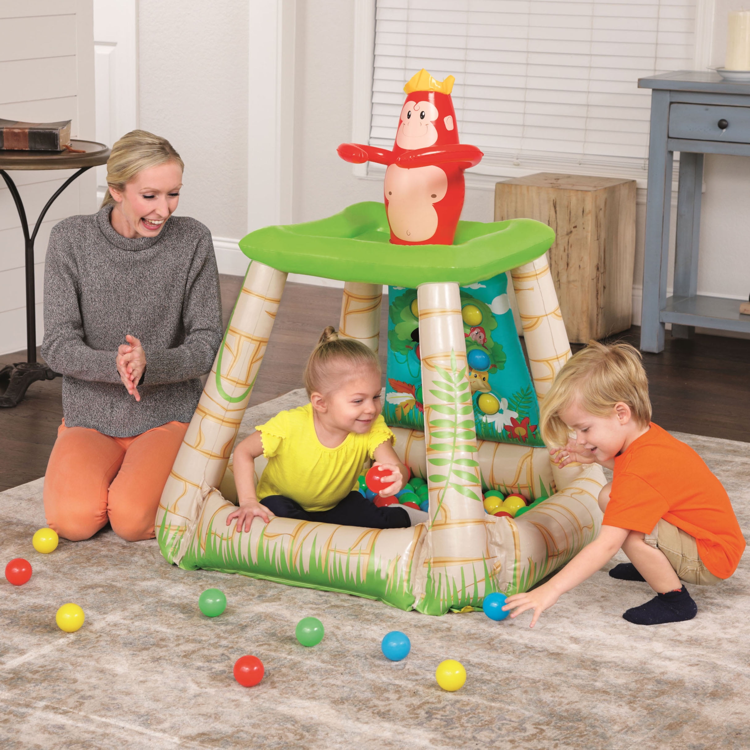plush turtle ball pit
