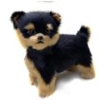 thumbnail image 1 of Realistic Yorkie Dog Simulation Toy Dog Lifelike Stuffed Companion Toy, 1 of 4