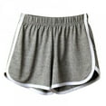 thumbnail image 2 of Patlollav Womens Fashion Solid Color Casual Wide Leg Ruffle Loose High Waist Shorts Pants, 2 of 6