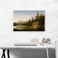 thumbnail image 2 of ARTCANVAS Home In The Woods 1847 Canvas Art Print by Thomas Cole - Size: 26" x 18" (0.75" Deep), 2 of 9
