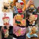 thumbnail image 2 of Muñecos de peluche Kawaii Sanrio Hello Kitty, llaveros rellenos, juguetes de peluche Kuromi de dibujos animados de Anime, almohadas, Colección hawaiana, regalo para niñas lindas, 2 of 4