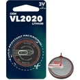 thumbnail image 1 of OEM VL2020 - Rechargeable Battery - Lithium Coin 3V 90 Degree Tab, 1 of 5
