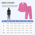 thumbnail image 4 of Lsque Leopard Pattern Long Sleeve Pajama Set for Men - Soft 2-Piece Sleepwear and Loungewear Set with Pockets, Comfy Nightwear-X-Large, 4 of 7
