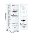 thumbnail image 2 of Champú limpiador para extensiones de pestañas AMINO, champú para pestañas, baño de espuma de aceite para extensiones de pestañas, kit de limpieza con cepillo, uso en salón de belleza, cepillo para pes, 2 of 5