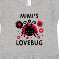 thumbnail image 4 of Inktastic Valentine's Day Mimi's Lovebug Girls Toddler Dress, 4 of 5