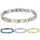 thumbnail image 5 of Brazalete de mujer Qarigey en forma de corazón para aniversario fiesta de cumpleaños compromiso decoración Oro, 5 of 6
