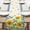 Sunflower, variant on Golf Sport Green Dining Table Runner, Golf Ball and Club Burlap Kitchen Decoration Gift for Men, Indoor Outdoor Home Bar Decor Party Supply 13.8 x 71 Inches
