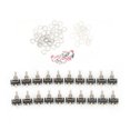 thumbnail image 5 of 20Pcs BERM Toggle Switch LED Light Rocker Button 3 Level 3 Pins On/Off/On 15A 250VAC, 5 of 5