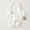 White, variant on Rvasteizo Jumpsuit for Girls Solid Long Sleeve for Toddler Summer Wear