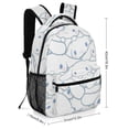 thumbnail image 5 of Cinnamoroll Backpack Bookbag Casual Daypack Travel Backpacks for Work Hiking Camping, 5 of 7