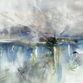 thumbnail image 2 of Chang, Stella 12x12 White Modern Wood Framed Museum Art Print Titled - Abstract Striation II, 2 of 4