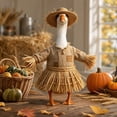 thumbnail image 6 of AZXY Porch Goose Outfit, 23" Porch Goose Clothes for Lawn Yard & Patio Decoration, Goose Clothing for Cement Plastic Lawn Goose Statue,Goose Clothes for Garden Porch Goose Figurine,Outdoor Home Decor, 6 of 7