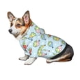 thumbnail image 7 of Honeii Frog In Mermaid Print Small Dog Hoodies Pet Hooded Sweatshirts Fall Winter Puppy Cat Sweaters Warm Clothes for Small Dogs Outfits Costume-Medium, 7 of 7