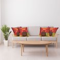 thumbnail image 4 of Ambesonne Colorful Throw Pillow Cover 4 Pack, Cake and Presents, 18", Multicolor, 4 of 7