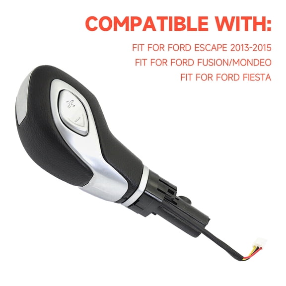 LOUVEROLA Gear Shift Knob Shifter Lever For Ford 2013-2015 Escape Fusion