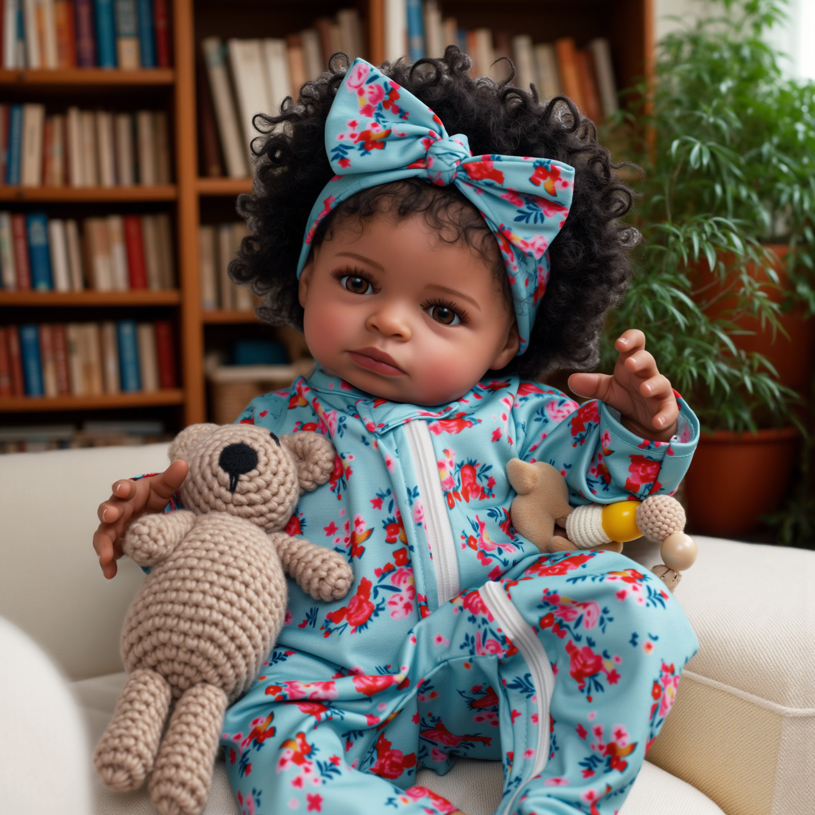RSG 20 Inch Reborn Baby Doll with Soft Cloth Body photo 5